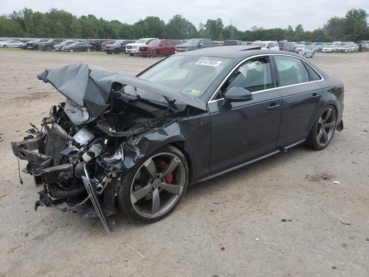 AUDI A4 2017 wauenaf44hn014261