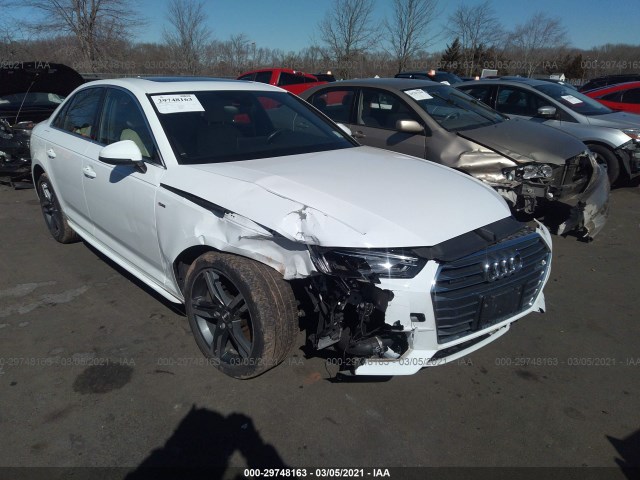 AUDI A4 2017 wauenaf44hn016849