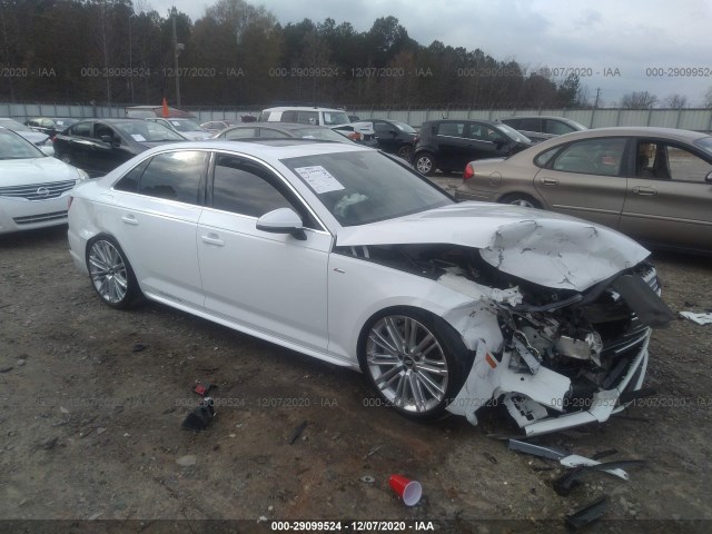 AUDI A4 2017 wauenaf44hn036146