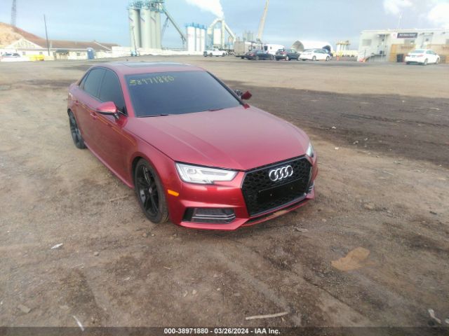 AUDI A4 2018 wauenaf44ja026505