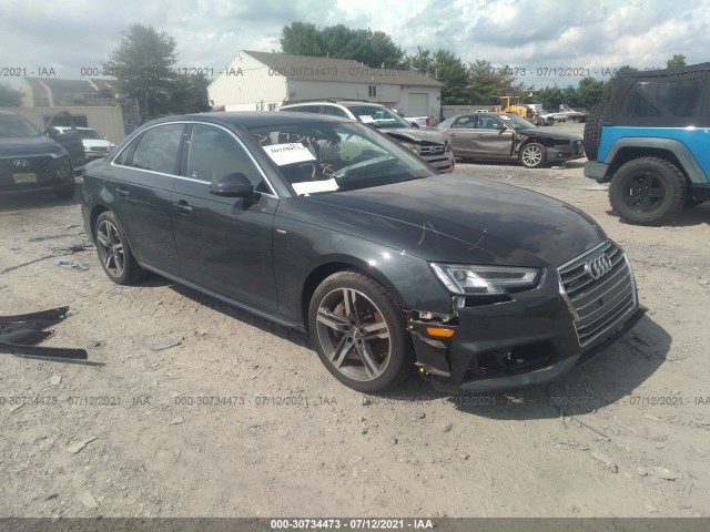 AUDI A4 2018 wauenaf44ja071458