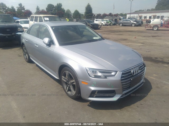 AUDI A4 2018 wauenaf44ja078989