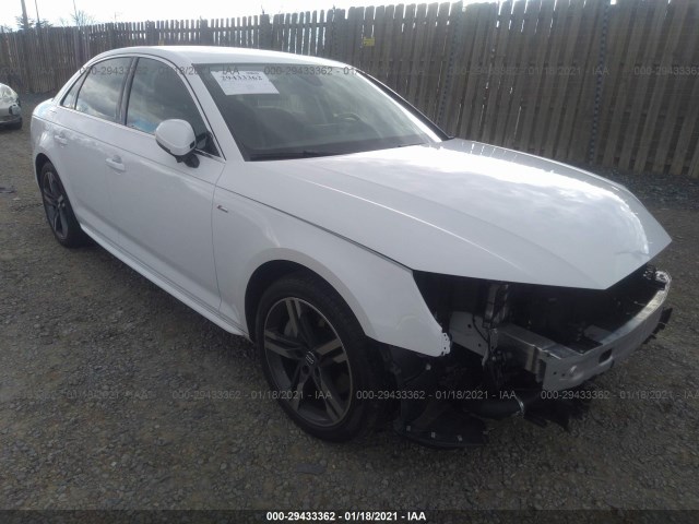 AUDI A4 2017 wauenaf45hn071682