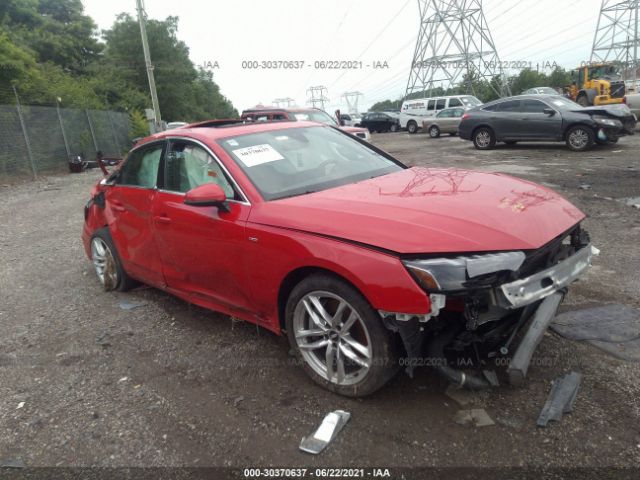 AUDI A4 2020 wauenaf46la068323