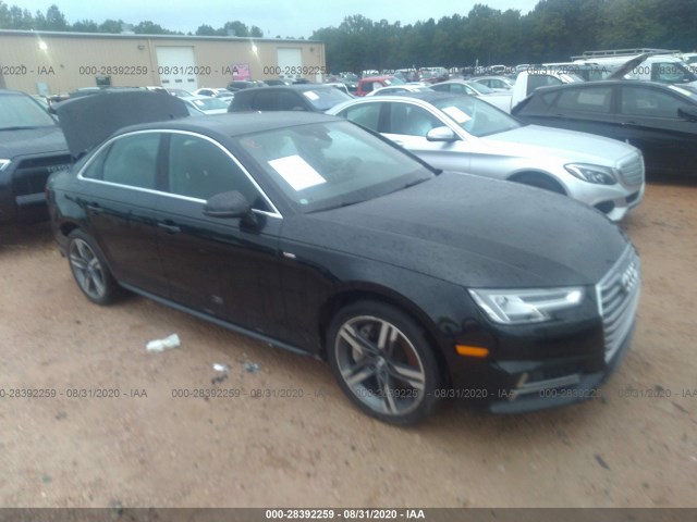 AUDI A4 2017 wauenaf47hn015310