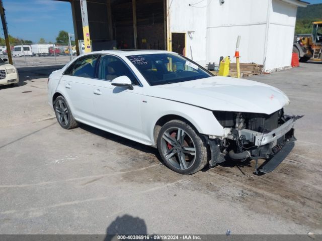 AUDI A4 2017 wauenaf47hn033578