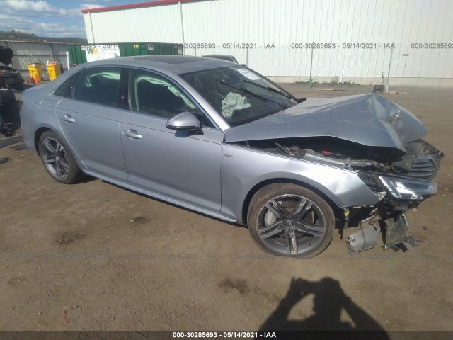 AUDI A4 2018 wauenaf47ja069087