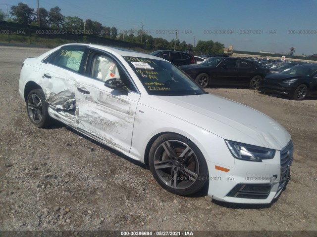 AUDI A4 2018 wauenaf47ja076895