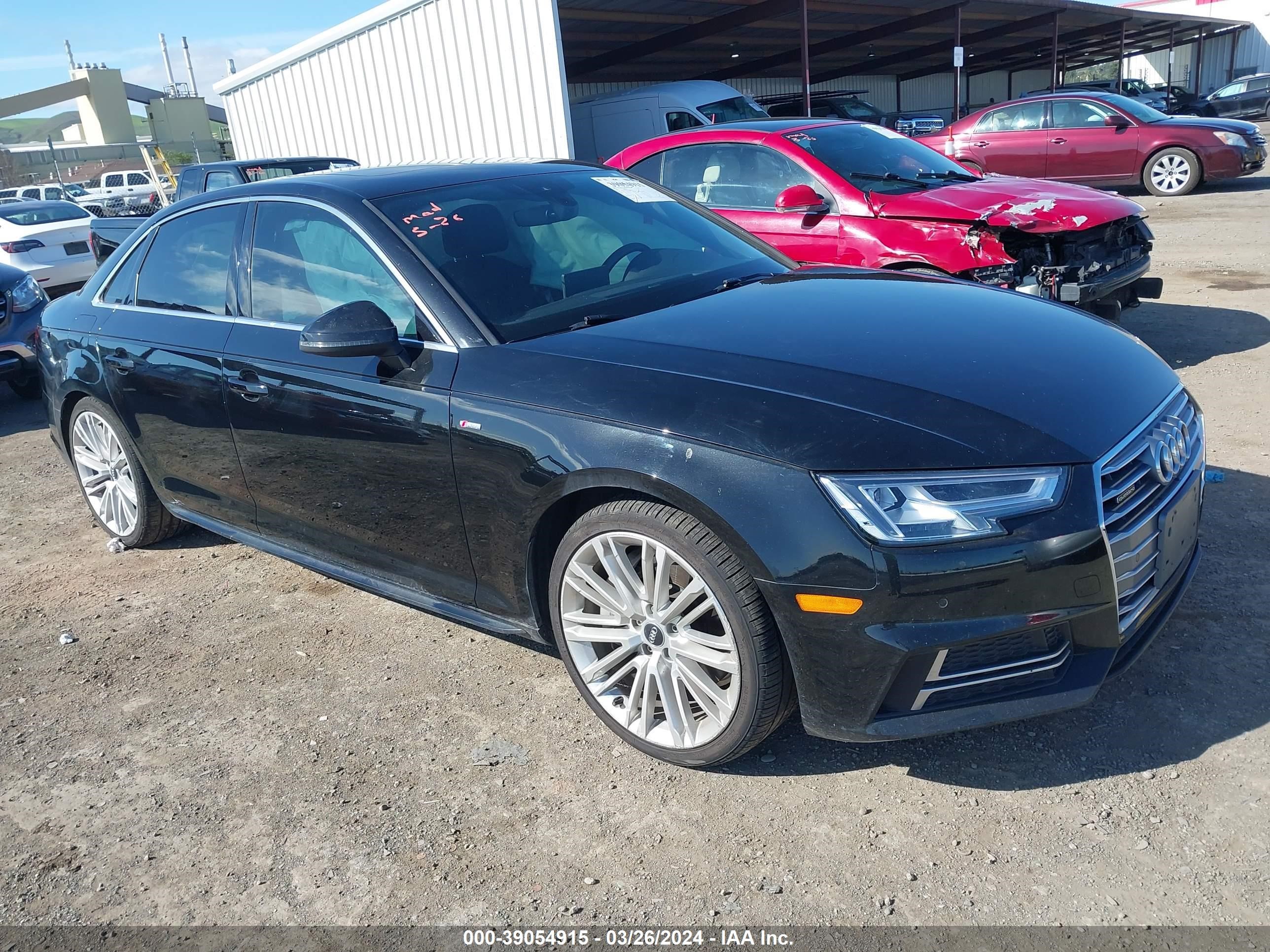 AUDI A4 2018 wauenaf47ja131488