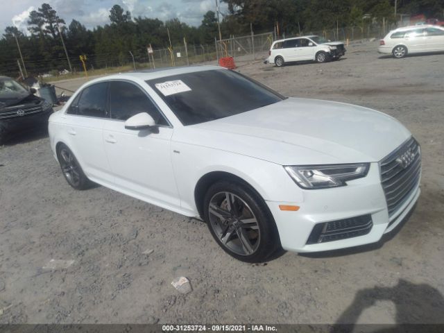 AUDI A4 2017 wauenaf48hn018619