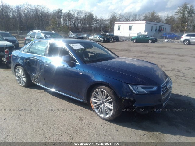 AUDI A4 2017 wauenaf48hn040295