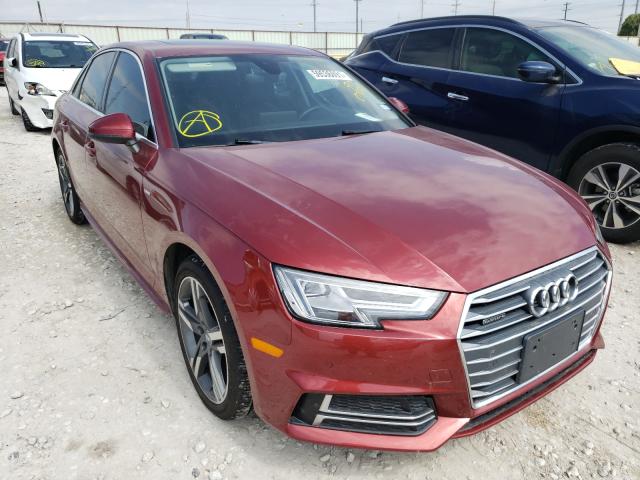 AUDI A4 PREMIUM 2018 wauenaf48ja074511