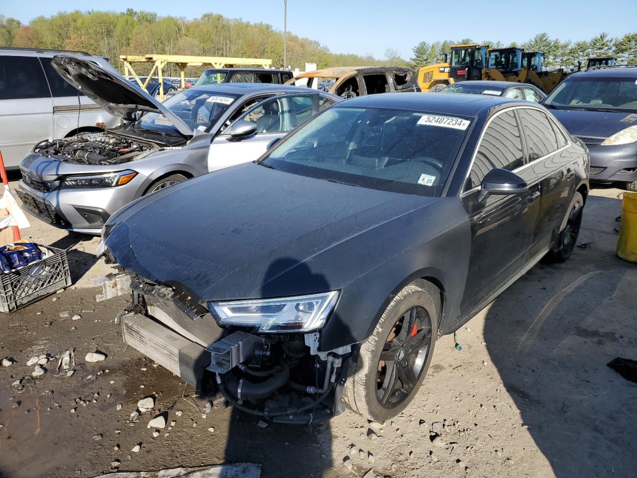 AUDI A4 2018 wauenaf48jn003608