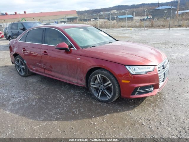 AUDI A4 2018 wauenaf48jn010400