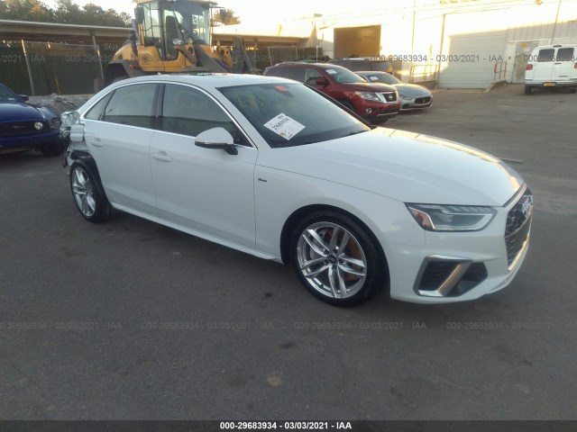 AUDI A4 2020 wauenaf48la067738