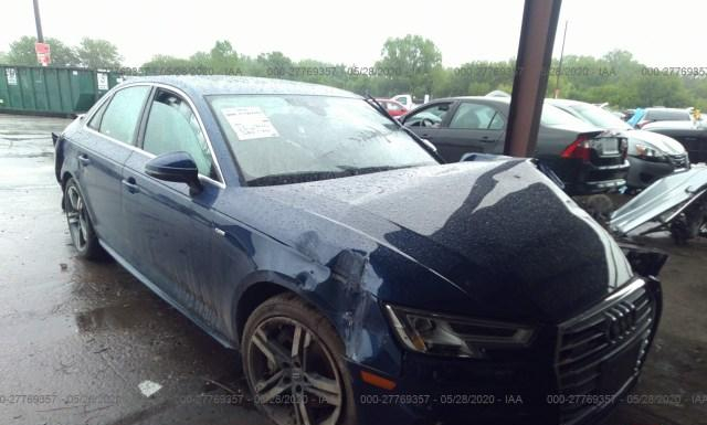 AUDI A4 2017 wauenaf49hn021674