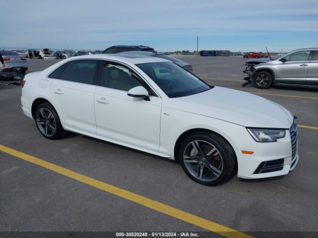 AUDI A4 2017 wauenaf49hn036515