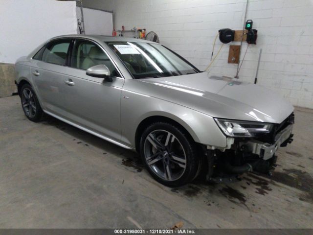 AUDI A4 2017 wauenaf49hn037907