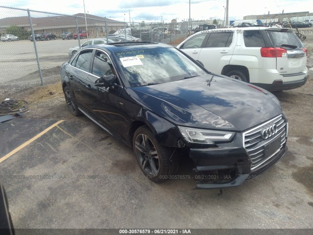 AUDI A4 2017 wauenaf49hn067313