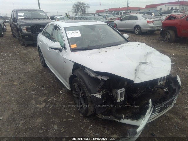 AUDI A4 2018 wauenaf49ja024958