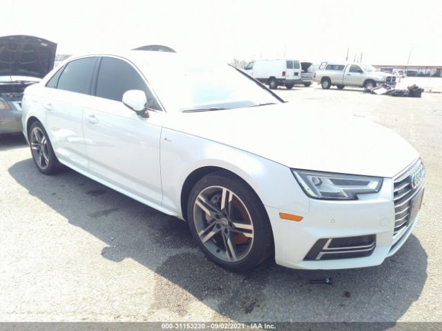 AUDI A4 2018 wauenaf49ja136983