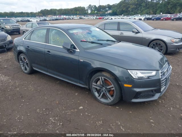 AUDI A4 2018 wauenaf49ja169823