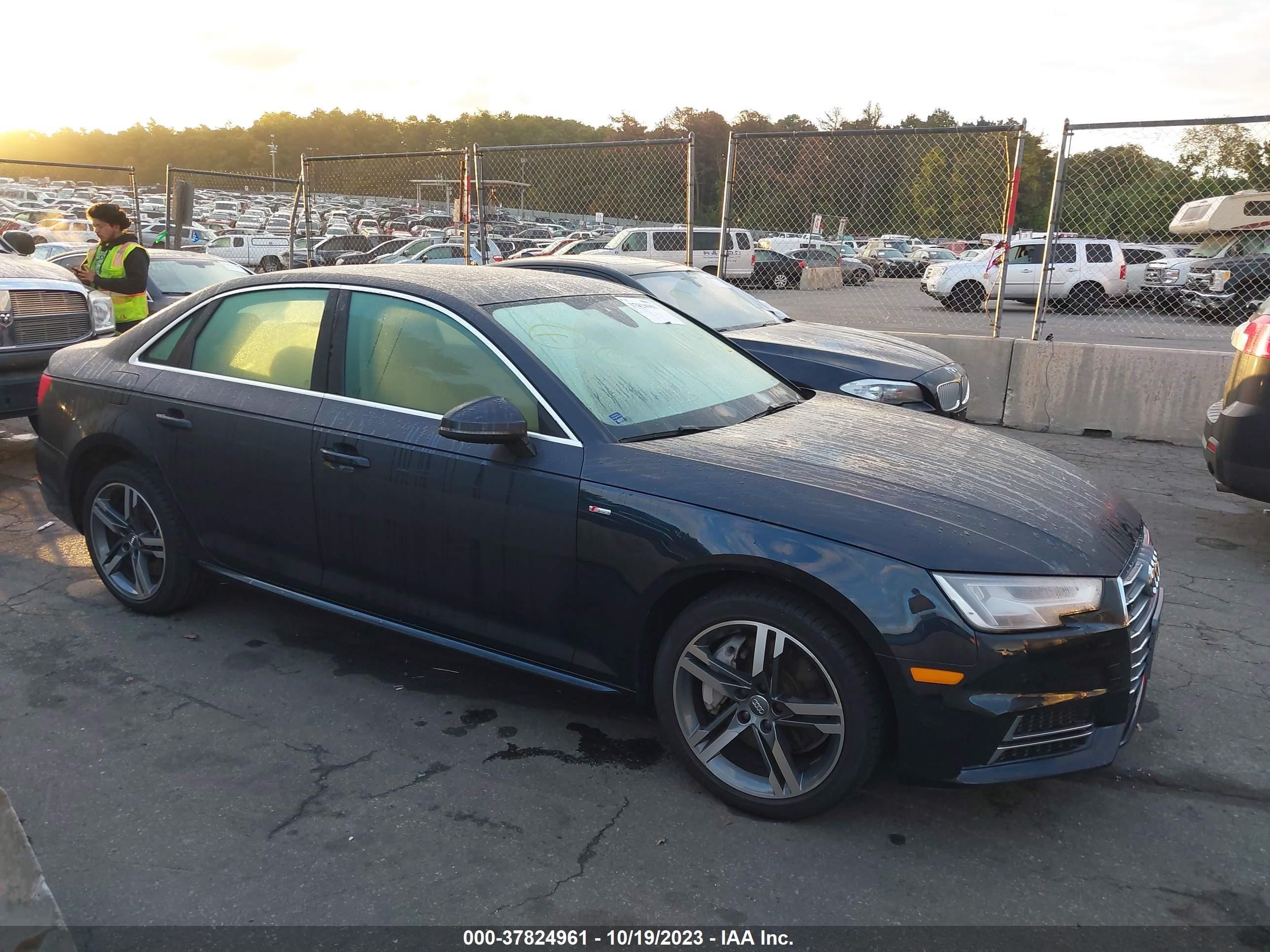 AUDI A4 2018 wauenaf49jn013757