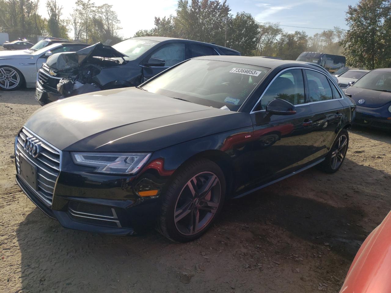 AUDI A4 2017 wauenaf4xhn033655