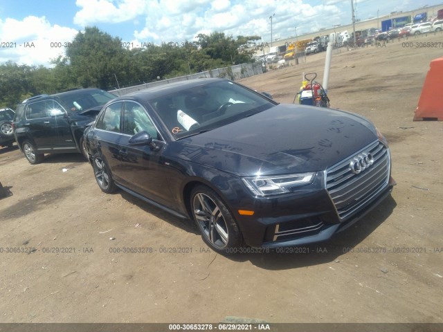 AUDI A4 2018 wauenaf4xja025925