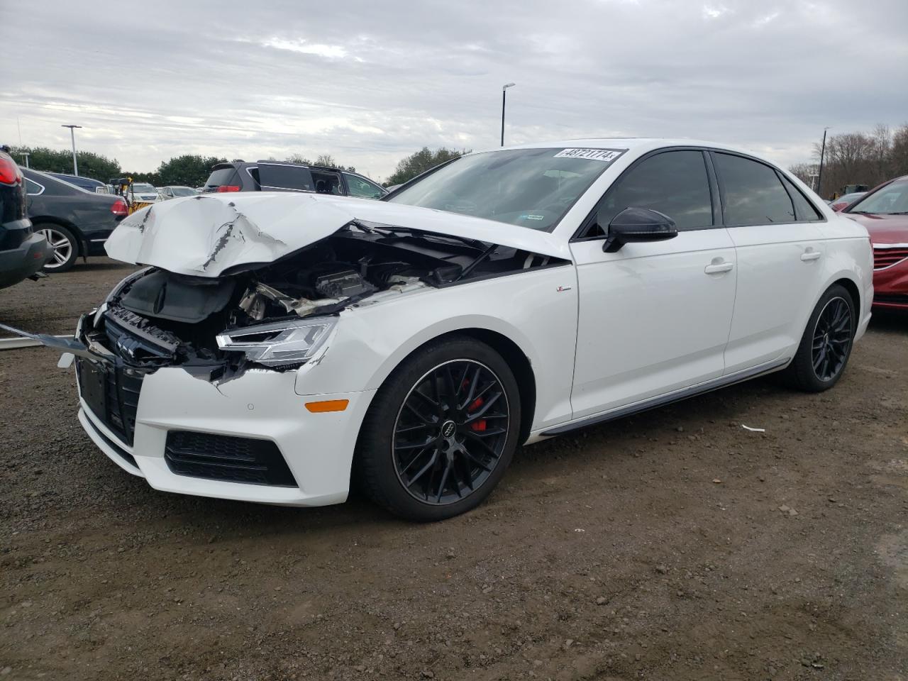 AUDI A4 2018 wauenaf4xja057516