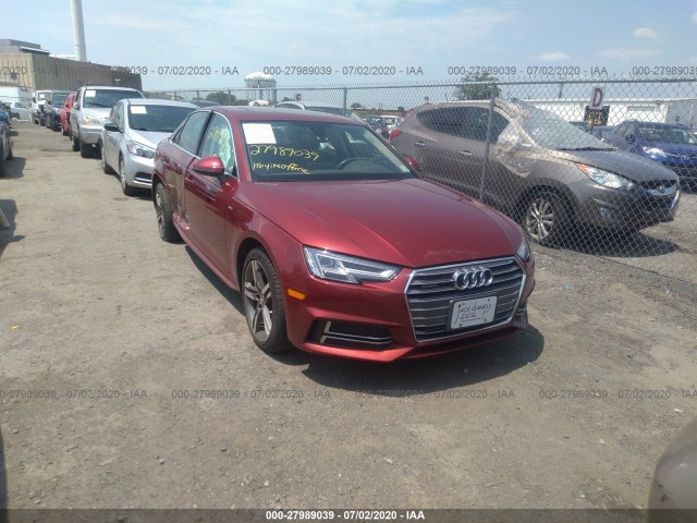 AUDI A4 2018 wauenaf4xja098583