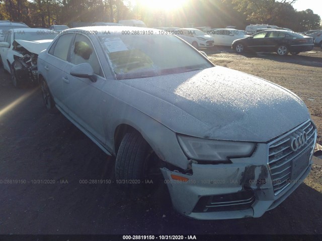 AUDI A4 2018 wauenaf4xja180281