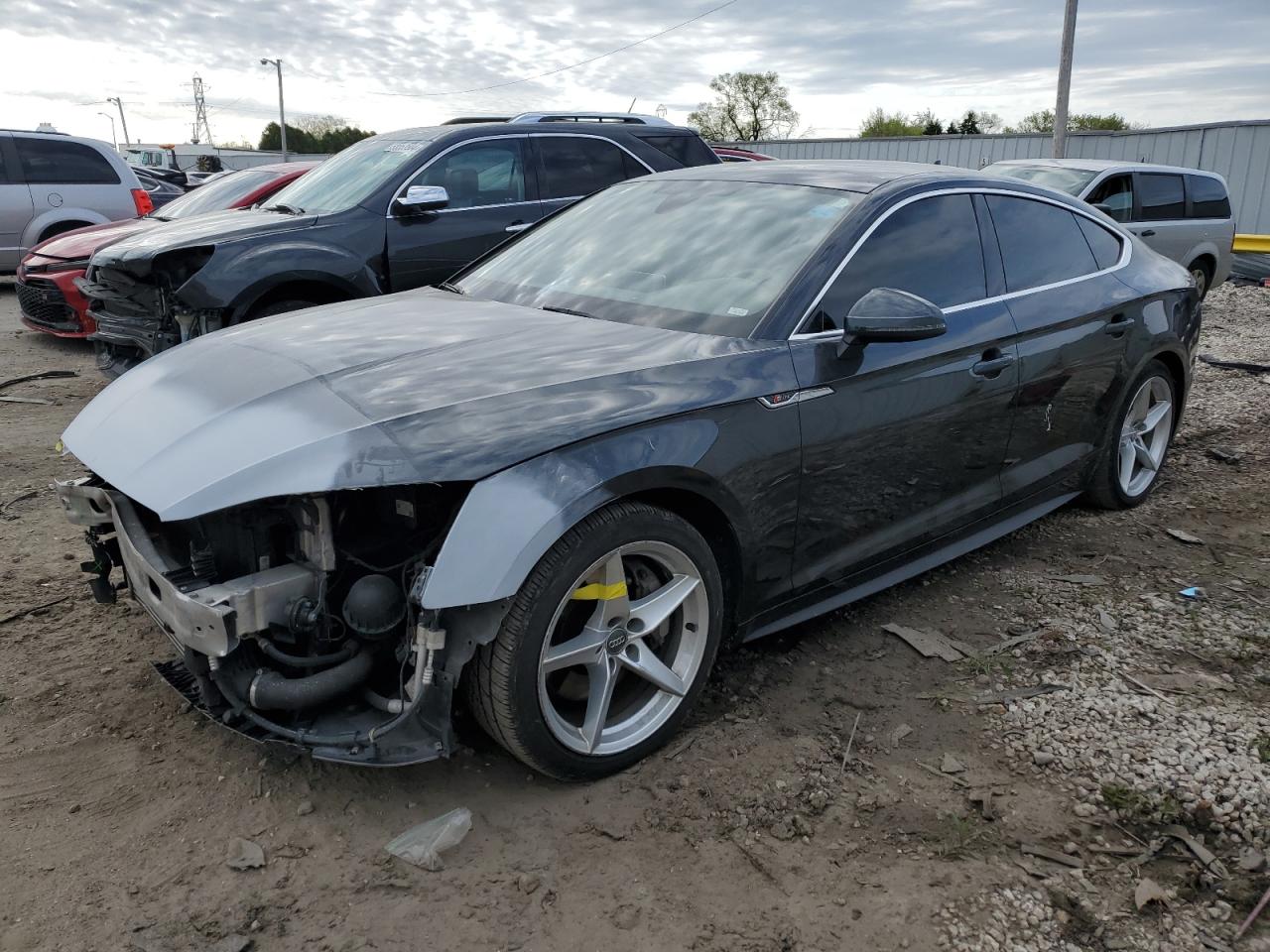 AUDI A5 2018 wauencf50ja048439