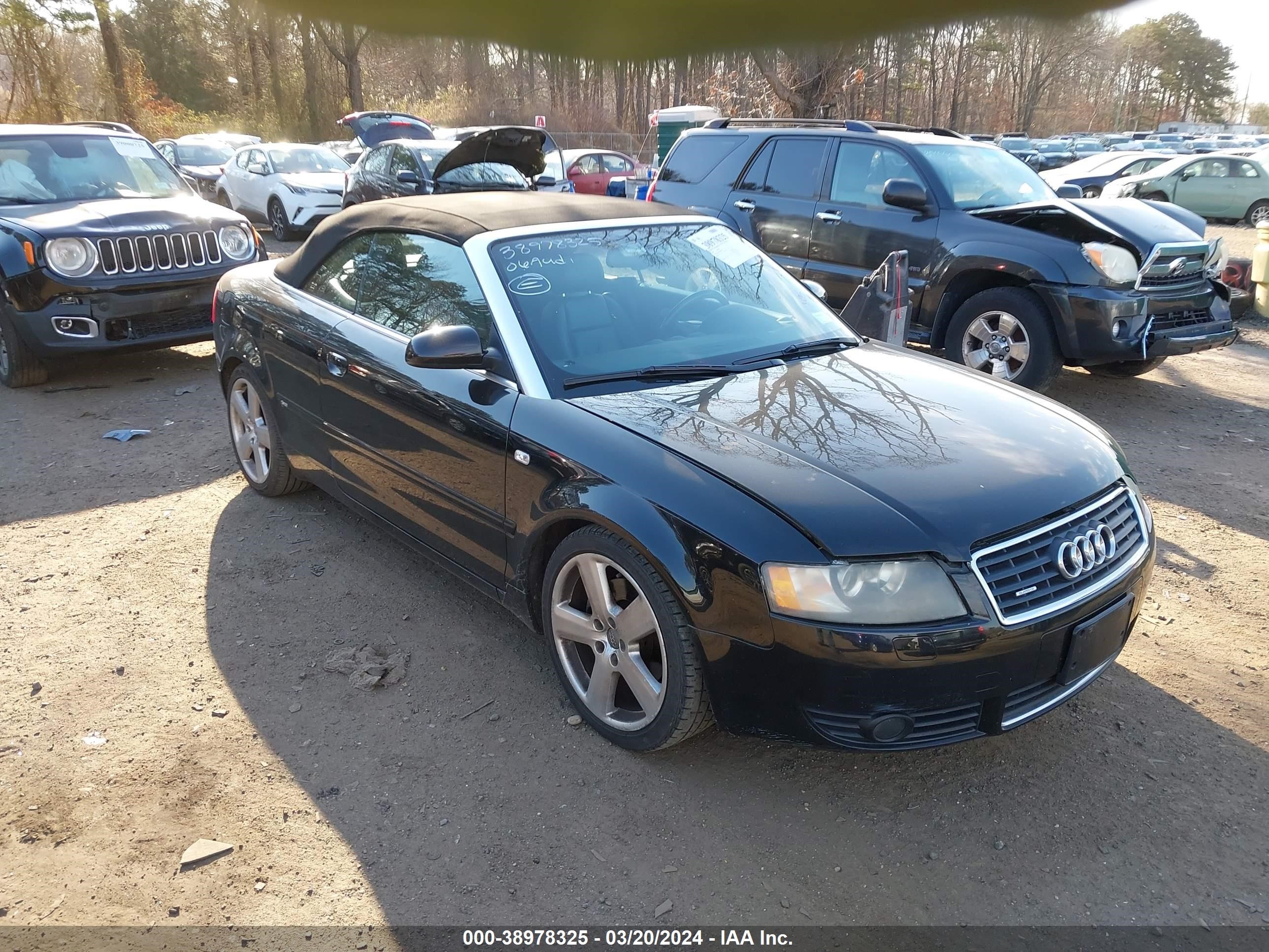 AUDI A4 2006 wauet48h36k005346