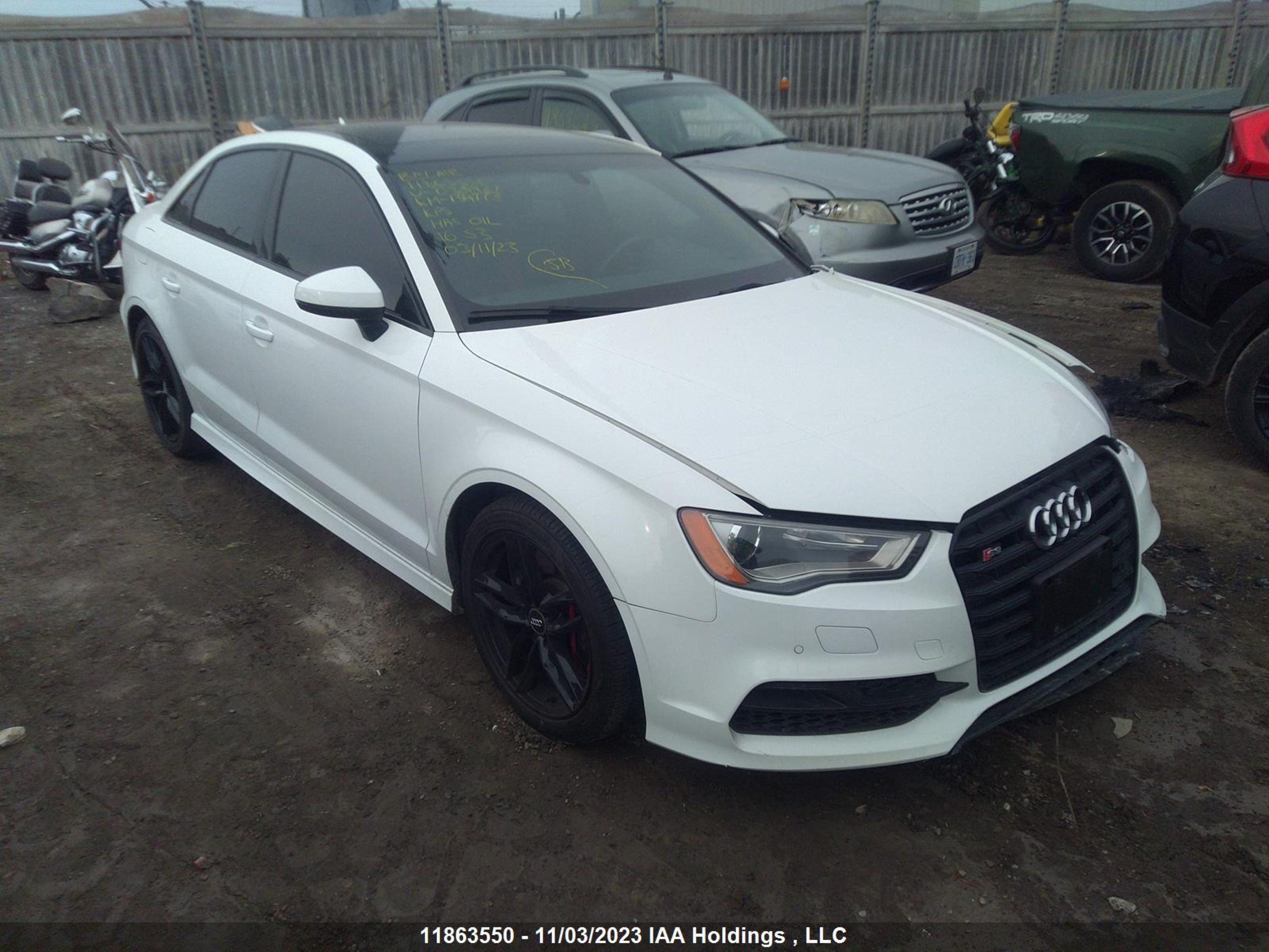 AUDI S3 2016 wauf1gff2g1035927