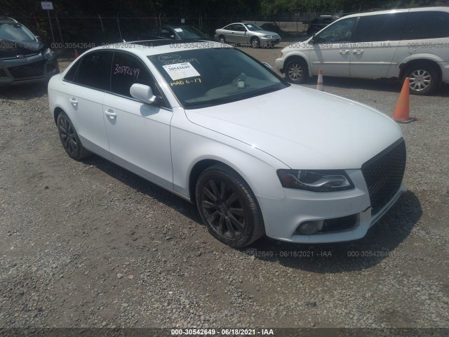 AUDI A4 2010 wauffafl0an047126