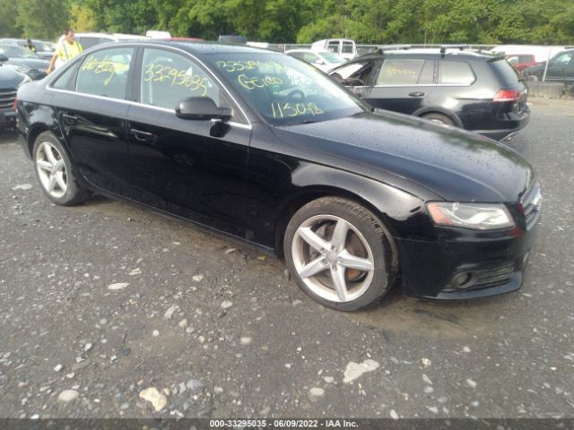 AUDI A4 2011 wauffafl0bn025855