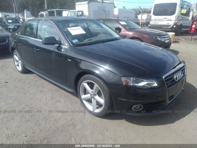 AUDI A4 2012 wauffafl0cn007003