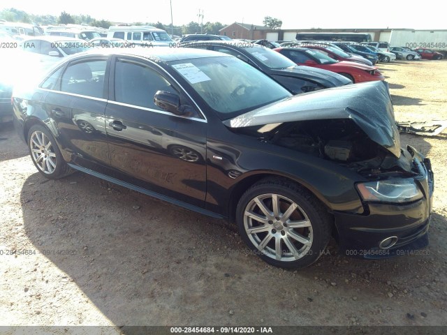 AUDI A4 2012 wauffafl0cn011455