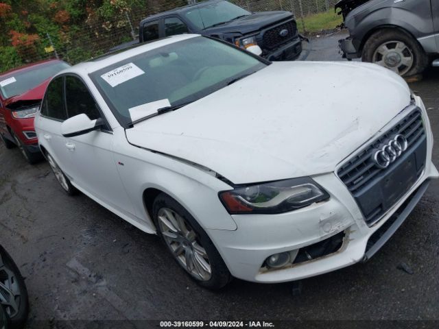 AUDI A4 2012 wauffafl0cn013156