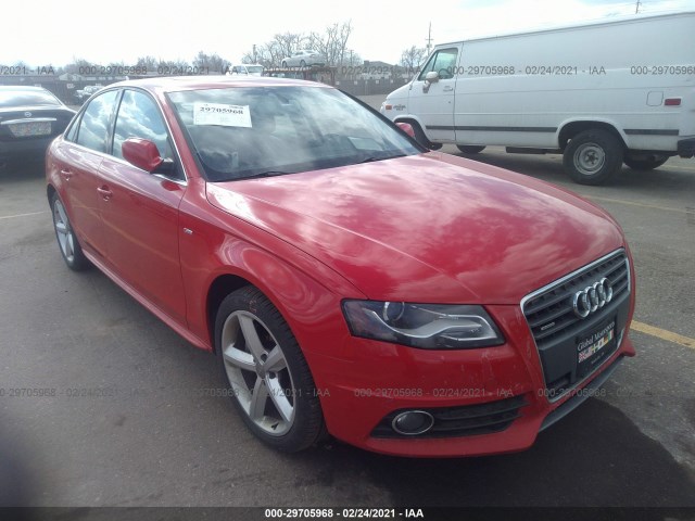 AUDI A4 2012 wauffafl0cn015232