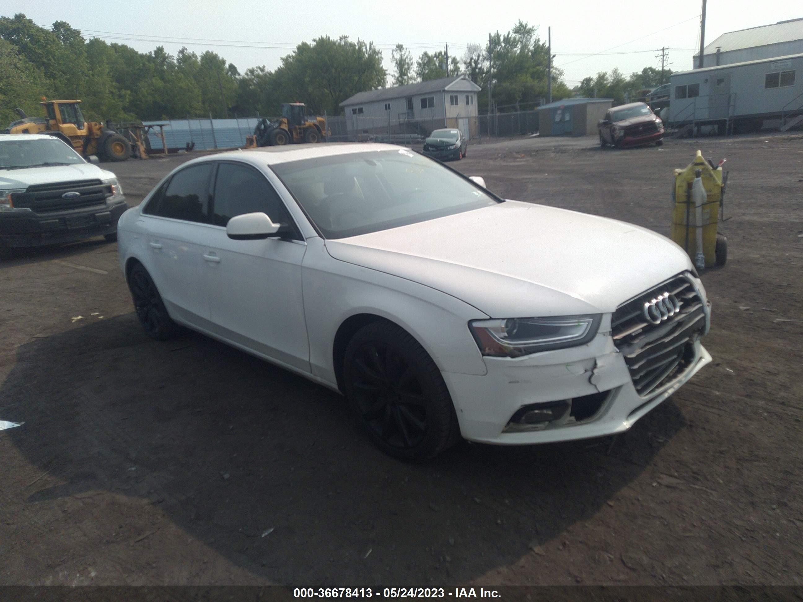 AUDI A4 2012 wauffafl0dn006922