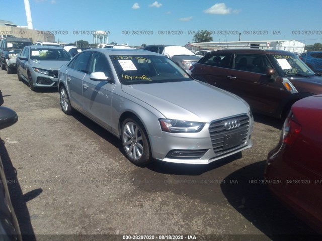 AUDI A4 2013 wauffafl0dn045381