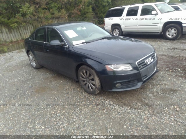 AUDI A4 2010 wauffafl1an036278