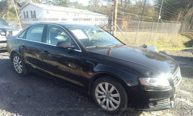 AUDI A4 2010 wauffafl1an038967