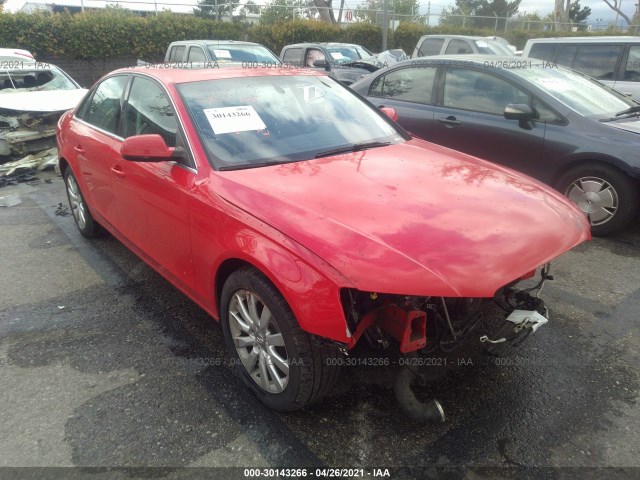 AUDI A4 2011 wauffafl1bn005680