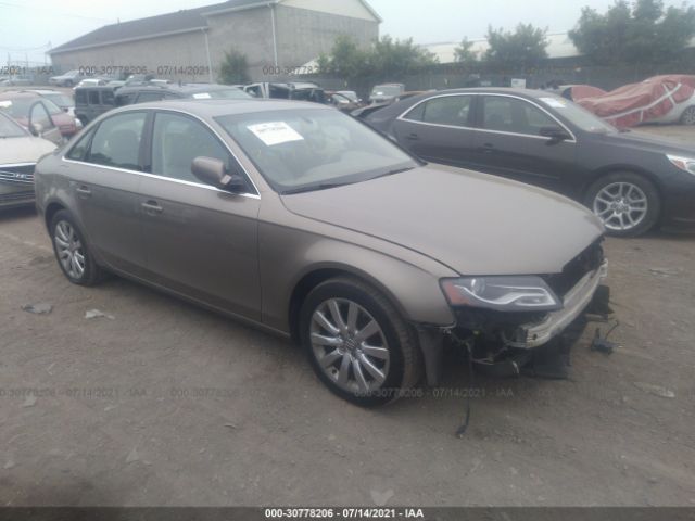 AUDI A4 2011 wauffafl1bn035083