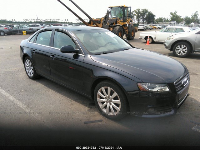 AUDI A4 2011 wauffafl1bn037321