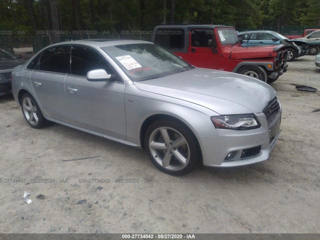 AUDI A4 2012 wauffafl1cn009374