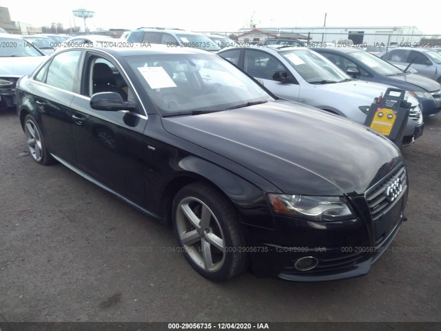 AUDI A4 2012 wauffafl1cn013697